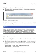 Предварительный просмотр 23 страницы HBM MXFS User Manual