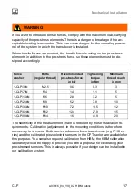 Preview for 19 page of HBM PACEline 1-CLP/26kN Mounting Instructions