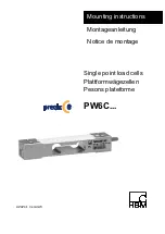 Preview for 1 page of HBM precix 6 PW6C Series Mounting Instructions