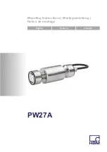 HBM PW27A Mounting Instructions preview