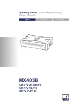 Предварительный просмотр 3 страницы HBM Quantum X MX403B Operating Manual