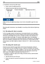 Preview for 14 page of HBM S9M Mounting Instructions