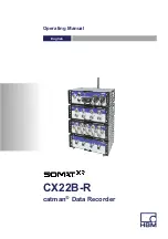 HBM SomatXR CX22B-R Operating Manual preview