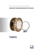 HBM T40FH Mounting Instructions preview