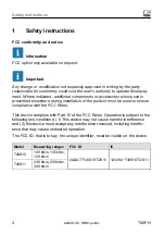 Предварительный просмотр 6 страницы HBM T40FH Mounting Instructions