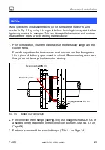 Предварительный просмотр 25 страницы HBM T40FH Mounting Instructions