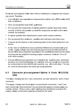 Предварительный просмотр 34 страницы HBM T40FH Mounting Instructions