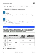 Предварительный просмотр 94 страницы HBM T40FH Mounting Instructions