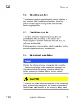 Предварительный просмотр 17 страницы HBM TB1A Mounting Instructions