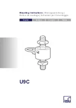 Предварительный просмотр 3 страницы HBM U9C Series Mounting Instructions