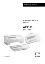 Предварительный просмотр 1 страницы HBM WE2108 Series Reference Manual