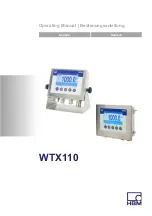 Preview for 1 page of HBM WTX110 Operating Manual