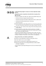 Предварительный просмотр 7 страницы HBS 92-20-275 Operating Manual