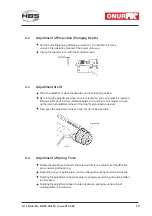 Предварительный просмотр 19 страницы HBS 93-20-270 Operating Manual