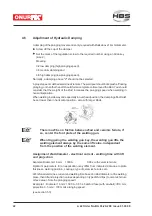 Preview for 22 page of HBS 93-20-290 Operating Manual