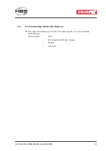 Preview for 51 page of HBS 93-20-290 Operating Manual