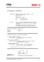 Preview for 57 page of HBS 93-20-290 Operating Manual