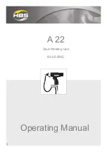 HBS 93-20-290C Operating Manual preview