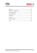 Предварительный просмотр 7 страницы HBS 93-66-2201 Operating Manual