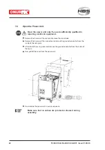 Предварительный просмотр 42 страницы HBS 93-66-2201 Operating Manual