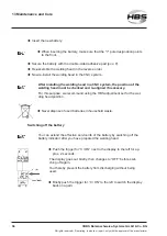 Preview for 56 page of HBS 94-31-412C Operating Manual