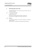 Preview for 38 page of HBS CD 2301 Operating Manual