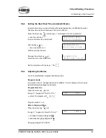 Preview for 33 page of HBS CDM 3201 Operating Manual