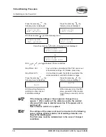 Preview for 38 page of HBS CDM 3201 Operating Manual