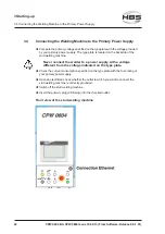 Предварительный просмотр 22 страницы HBS CPW 0604 Operating Manual