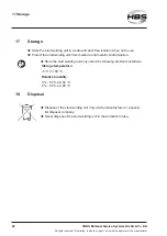 Предварительный просмотр 62 страницы HBS IT 2002 Operating Manual