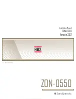 HBX ThermoLinx TMX-0100 Installation Manual предпросмотр