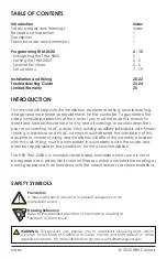 Preview for 2 page of HBX THM-0600 Installation Manual