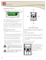 Preview for 8 page of HBX WAV-0110 Installation Manual