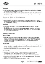 Preview for 8 page of hc-cargo 211101 User Manual