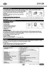 Предварительный просмотр 5 страницы hc-cargo 211128 Instruction Manual