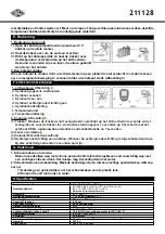 Предварительный просмотр 17 страницы hc-cargo 211128 Instruction Manual