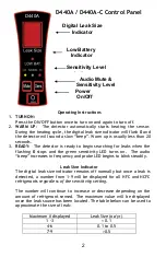 Preview for 3 page of hc-cargo D440A User Manual