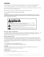 Preview for 4 page of HCI roommate ap RM22AP Operation Manual