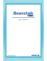 HCL Beanstalk Ultima User Manual preview