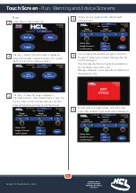 Preview for 14 page of HCL PT-CB-02 Operation, Parts And Safety Manual