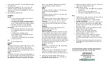 Preview for 2 page of HCO UOvision UM562 Setup Instructions