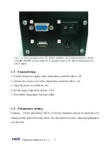 Предварительный просмотр 5 страницы HCP TC-038D Operation Manual