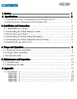 Preview for 2 page of HCW PASHW030 Installation Instructions Manual