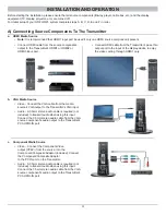 Preview for 11 page of HD Flow HD-W300R User Manual And Installation Manual