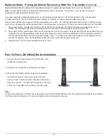 Preview for 14 page of HD Flow HD-W300R User Manual And Installation Manual