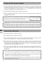 Preview for 5 page of HD Radio SANGEAN HDR-15 Operating Instructions Manual