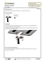 Preview for 2 page of HD Rehab HD Motion 39620-1 User Manual & Assembly Instructions