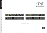 HDanywhere XTND4K100TPC Manual preview