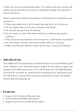 Preview for 2 page of HDBaseT 2.0 User Manual