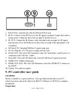 Preview for 13 page of HDBaseT CAT5e/6/7 Operation Manual